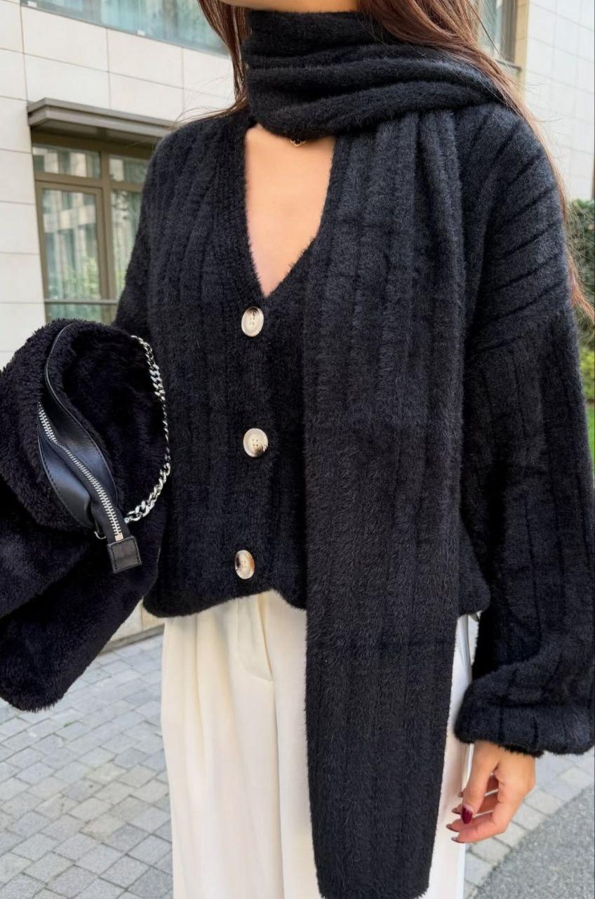 Cardigan Douceur Hivernale