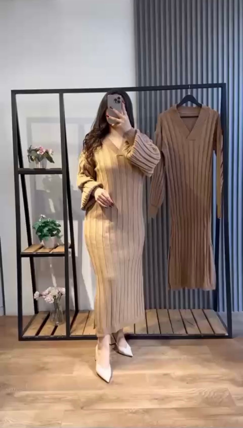 Robe pull longue