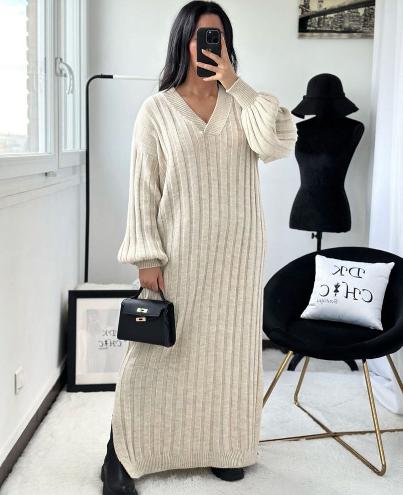 Robe pull longue