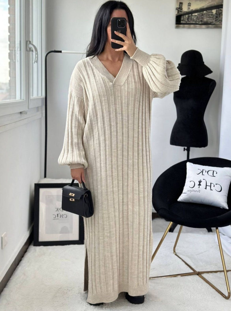 Robe pull longue