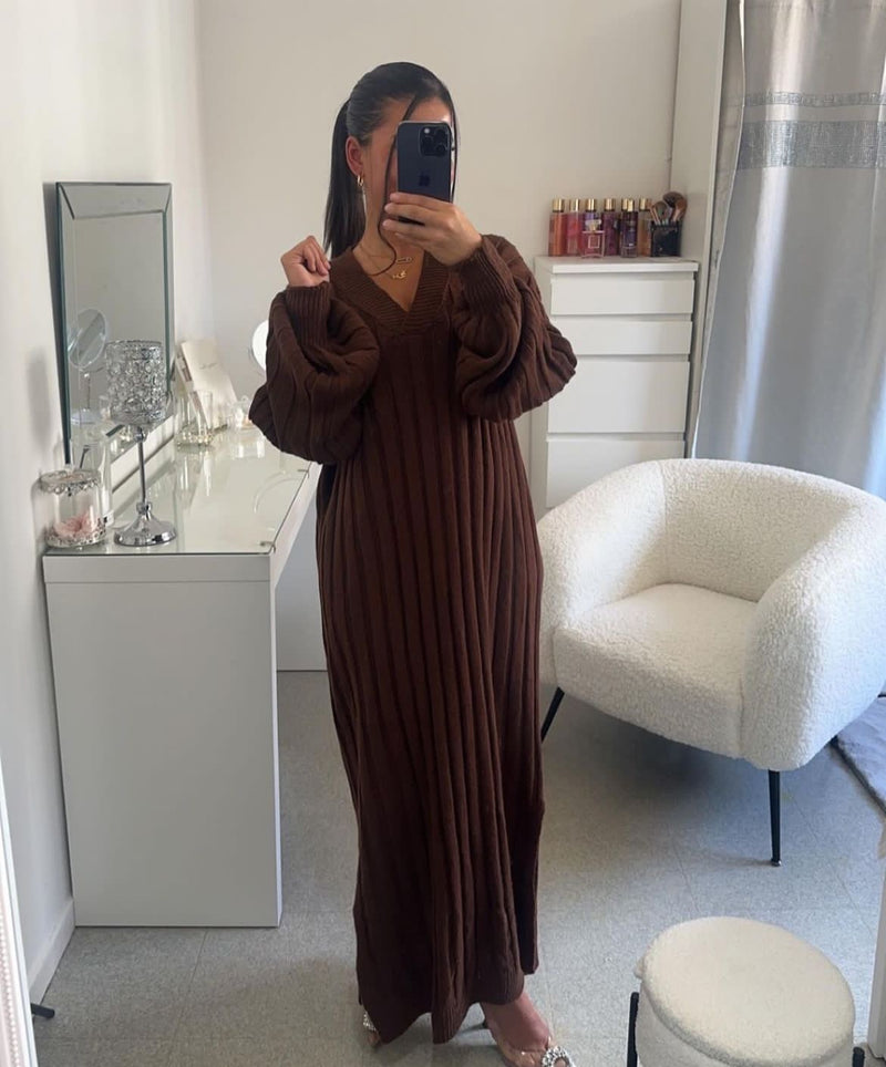 Robe pull longue